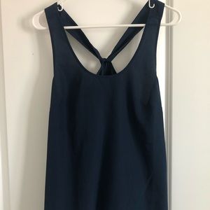 J Crew Midnight Blue Tank Top